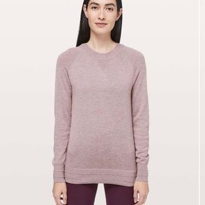 Lululemon apres your way sweater sz m